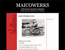 Tablet Screenshot of maicowerks.com